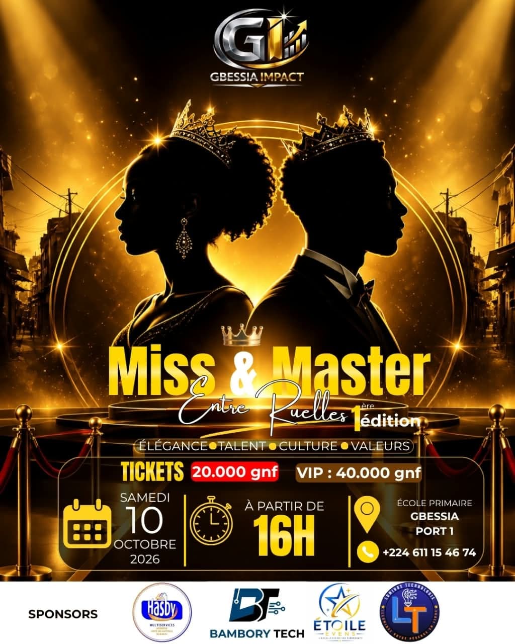 Affiche officielle — MISS & MASTER